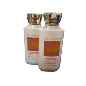 Bath & Body‎ Works 2pcs Rare Discontinued Sunkissed 24 Hour Moisture Body Lotion